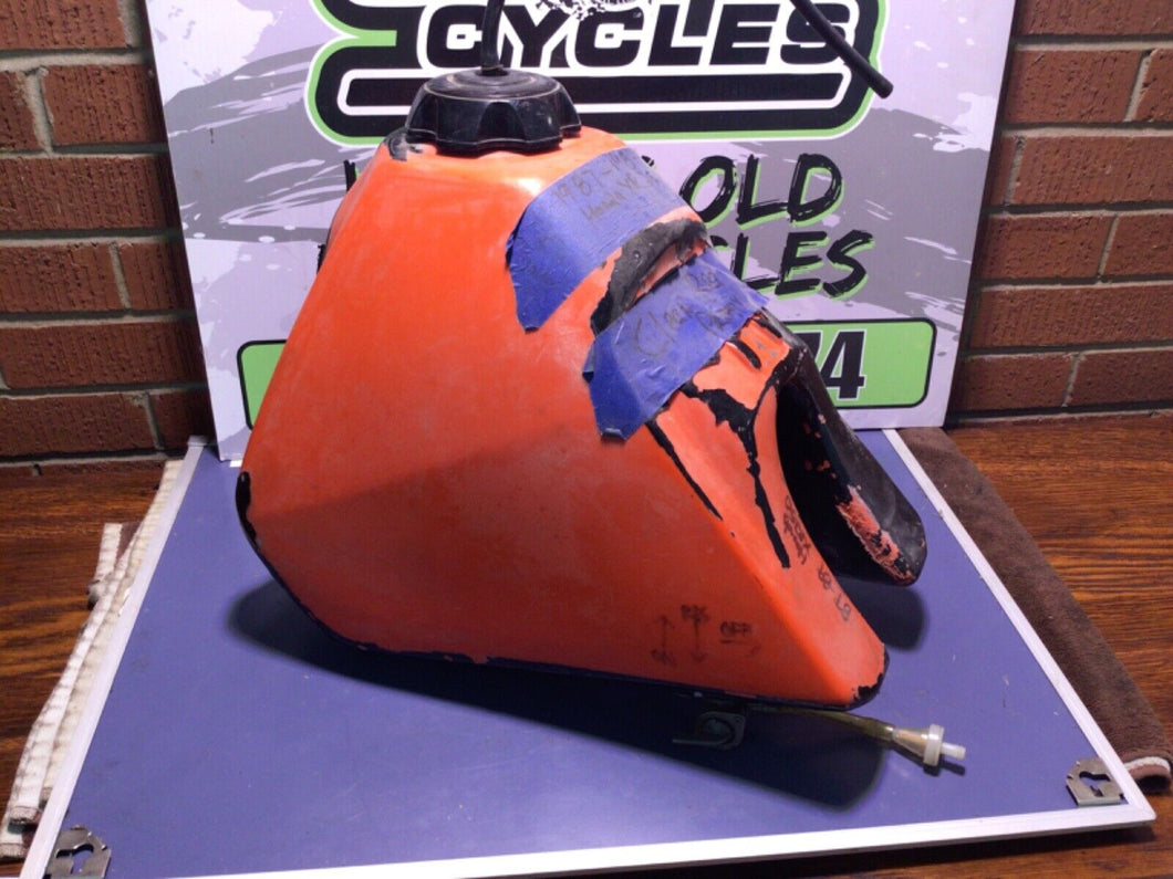 1987 Honda XR250 XR 250 OEM Gas Fuel Tank Petrol Canister Petcock Cap Mount