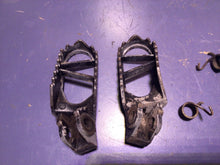 Load image into Gallery viewer, Suzuki RM100 Kawasaki KX85 KX100 Left Right Footpegs Set 2001 thru 2021
