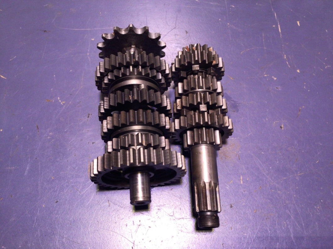 KAWASAKI KX80 KX85 KX100 OEM ENGINE TRANSMISSION TRANNY ASSEMBLY GEARS 1998-2013