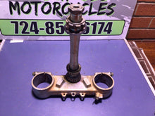 Load image into Gallery viewer, 1999 97-99 CR250R OEM STEERING STEM TRIPLE TREE FRONT FORK CLAMP SUSPENSION
