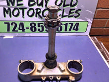 Load image into Gallery viewer, 1999 97-99 CR250R OEM STEERING STEM TRIPLE TREE FRONT FORK CLAMP SUSPENSION
