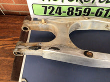 Load image into Gallery viewer, 1997 97 CR250R CR250 OEM Swingarm Rear Suspension Wheel Brace Arm FOR REPAIR
