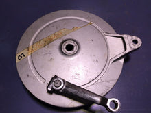 Load image into Gallery viewer, 2006 Yamaha XV650 XV 650 V-Star&#39; rear wheel hub drum brake plate

