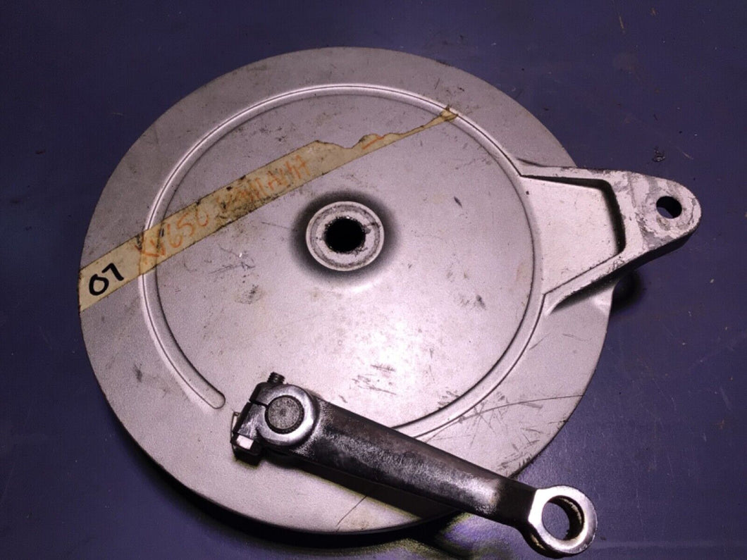 2006 Yamaha XV650 XV 650 V-Star' rear wheel hub drum brake plate