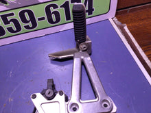 Load image into Gallery viewer, 1992 SUZUKI BANDIT 400 GSF400 REAR BACK PASSENGER PEG foot peg helmet lock seat
