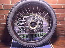 Load image into Gallery viewer, 05 KAWASAKI KX125 KX250 KX250F OEM 21&quot; FRONT WHEEL RIM HUB TIRE 41034-0018

