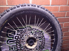 Load image into Gallery viewer, 05 KAWASAKI KX125 KX250 KX250F OEM 21&quot; FRONT WHEEL RIM HUB TIRE 41034-0018
