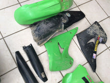 Load image into Gallery viewer, Plastic Kit Set Style Lime Green KX250 04-07 KX125 04-05
