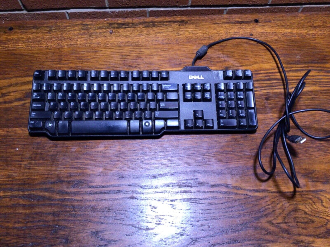 Dell SK-8115 104-Key USB Wired Standard Keyboard for Computer Laptop PC - Black