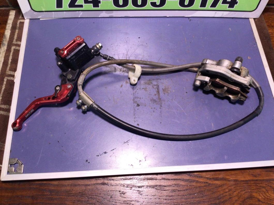 04-08 OEM HONDA CRF250R CRF450R CR250R Front Brake Caliper Master Cylinder Hose