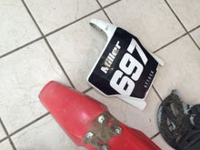 Load image into Gallery viewer, 2004-08 Honda CRF450R Plastic Kit front fender number plate caliper cover
