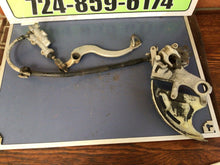 Load image into Gallery viewer, OEM 2005 Honda CRF450r CRF 450r Rear Caliper Master Cylinder Brake Line Pedal
