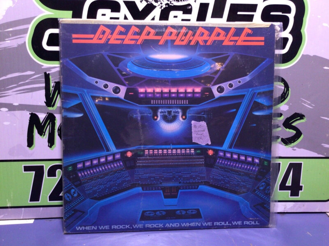 Deep Purple When We Rock We Rock And When We Roll We Roll Vinyl Record LP