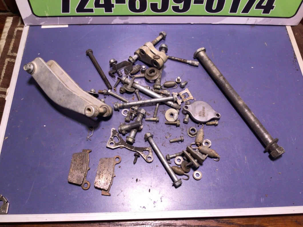 07-09 SUZUKI RMZ250 RMZ 250 OEM UPPER LOWER ENGINE MOTOR MOUNTS BOLTS BRACKETS