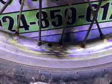 Load image into Gallery viewer, 1998 97-99 CR250R CR125R OEM J19X2.15 REAR WHEEL HUB ROTOR ASSEMBLY RIM
