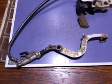 Load image into Gallery viewer, 1989 Honda CR125R CR250R Rear Brake System Caliper Pads Master Cylinder Line
