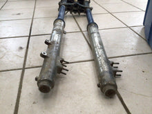 Load image into Gallery viewer, 1987 Kawasaki KX125 43 mm Front Fork Set Left Right Forks 44001-1643 KX 125 87
