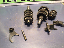 Load image into Gallery viewer, KAWASAKI KX125 KX 125 1987 87 TRANSMISSION GEARS FORKS CRANKSHAFT GEARS
