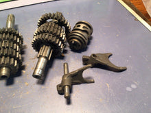 Load image into Gallery viewer, KAWASAKI KX125 KX 125 1987 87 TRANSMISSION GEARS FORKS CRANKSHAFT GEARS
