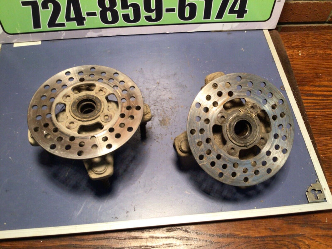 YAMAHA Banshee Warrior 350 front hubs & brake rotors 1987-1989