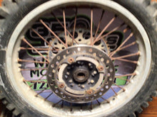 Load image into Gallery viewer, 92 93 94 HONDA CR125 CR 125R OEM REAR WHEEL REAR RIM HUB TIRE 42601-ML3-790
