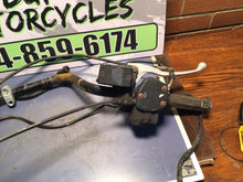 Load image into Gallery viewer, 2003 Yamaha Kodiak 450 HandlebarsControls 4WD Switch Starter button front master
