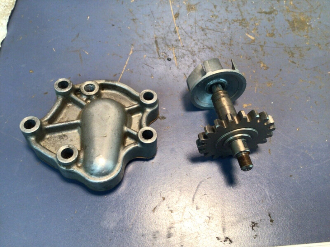 ✅ 2002 cr250r Water Pump Cover w Housing Impeller HONDA CR250 GEN OEM 2002-2007