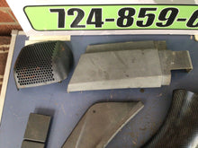 Load image into Gallery viewer, 97 98 99 00 01 TRIUMPH DAYTONA 955I Plastic trim RAM AIR DUCT INTAKE COVERS
