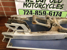Load image into Gallery viewer, 2005 Suzuki Rmz450 Swingarm Swing Arm Suspension wishbone linkage
