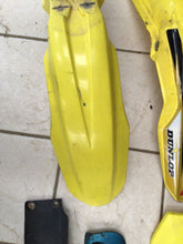 Load image into Gallery viewer, 2005 SUZUKI RMZ450 Plastics Shrouds Number Plates Fenders Side RM-Z 450 05-07

