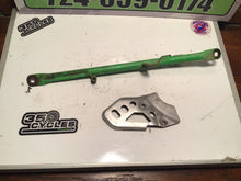Load image into Gallery viewer, 1995-2002 Kawasaki KDX200 KDX220 OEM Rear Subframe Pipe Rail Bar Tube Brace Left
