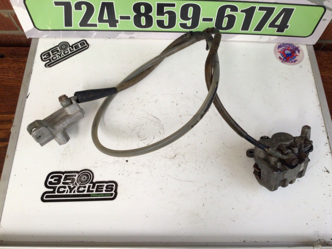 Suzuki 1995 RM250 1993 Front Brake System Master Cylinder Hose Caliper Bracket