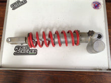 Load image into Gallery viewer, 1988 Honda cr125 rear shock 52400-KS6-841 damper absorber OEM good spring red
