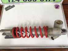 Load image into Gallery viewer, 1988 Honda cr125 rear shock 52400-KS6-841 damper absorber OEM good spring red
