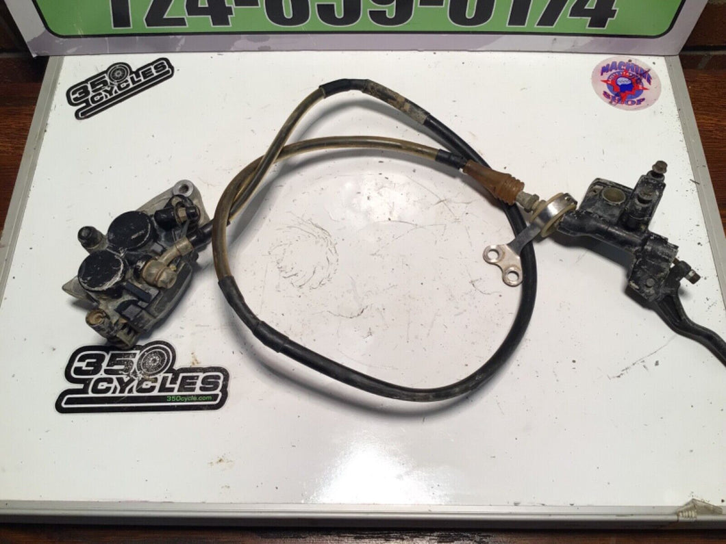 88 Honda CR500 CR 125 250 500 OEM Front Brake Caliper w/ Mounting Bracket Mount