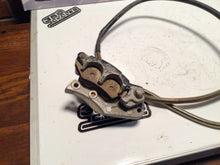 Load image into Gallery viewer, 88 Honda CR500 CR 125 250 500 OEM Front Brake Caliper w/ Mounting Bracket Mount

