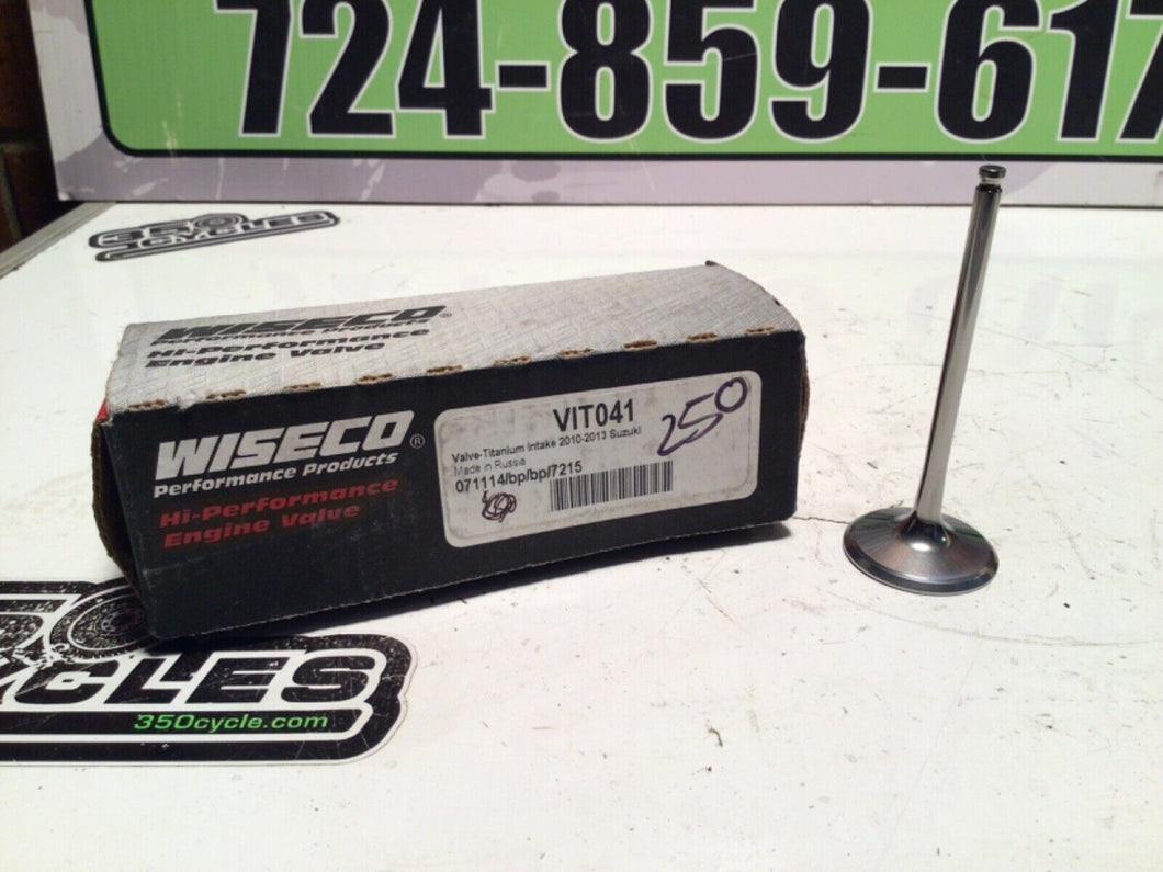 Wiseco - VIT041 - Titanium Intake Valve For Suzuki RM-Z250 2010 - 2020