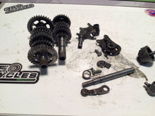 Load image into Gallery viewer, 1986 86-95 CR80R CR80 Transmission Set Gearbox Main Counter Shaft Shift Forks
