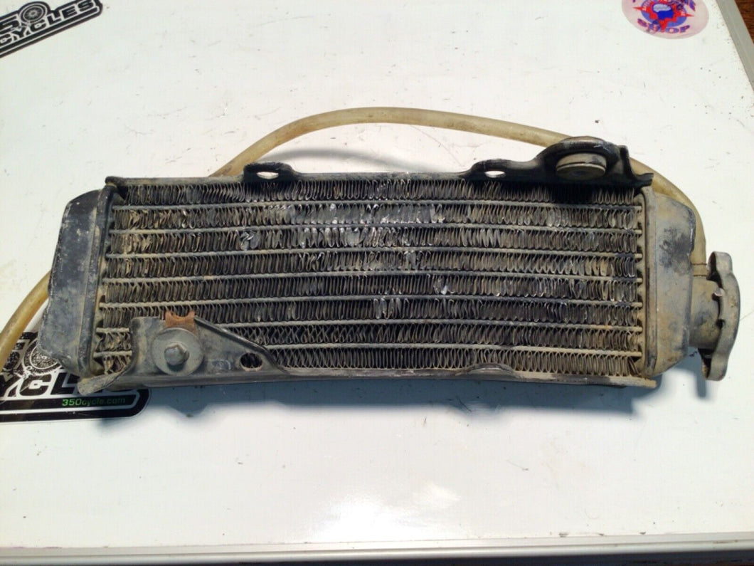 1987  HONDA CR80R RADIATOR COOLING SYSTEM PANEL