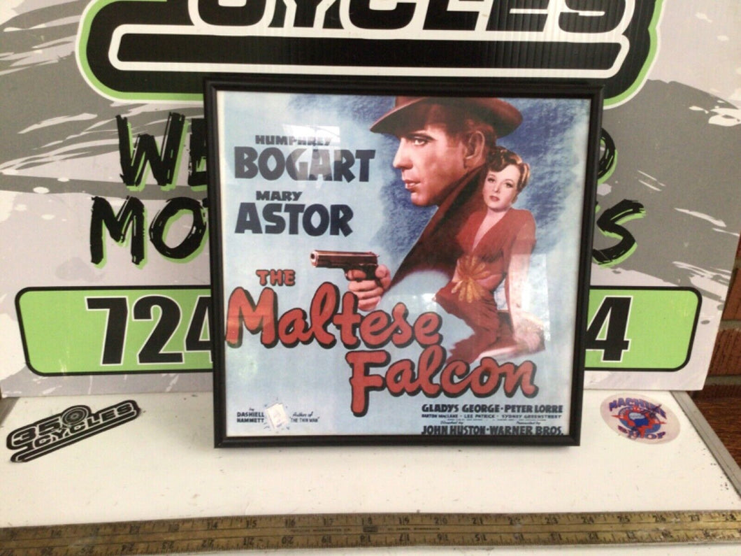 The Maltese Falcon Framed Advertisement Picture