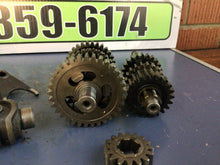 Load image into Gallery viewer, 1996 1997 Kawasaki Kx80 Transmission Complete Gears Shafts Drum Forks
