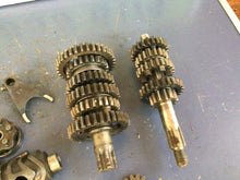 Load image into Gallery viewer, 1996 1997 Kawasaki Kx80 Transmission Complete Gears Shafts Drum Forks
