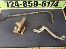 Load image into Gallery viewer, 1995 KX80 Rear Brake Assembly OEM Caliper Master Cylinder Kawasaki KX 80 1991-97
