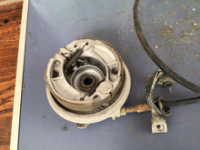 Load image into Gallery viewer, 2000 Honda XR100R FRONT BRAKE DRUM PLATE perch cable
