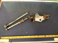 Load image into Gallery viewer, 2000 Honda XR 100R Foot Pegs Set Hardware Springs Rests swing arm bolt motor mou
