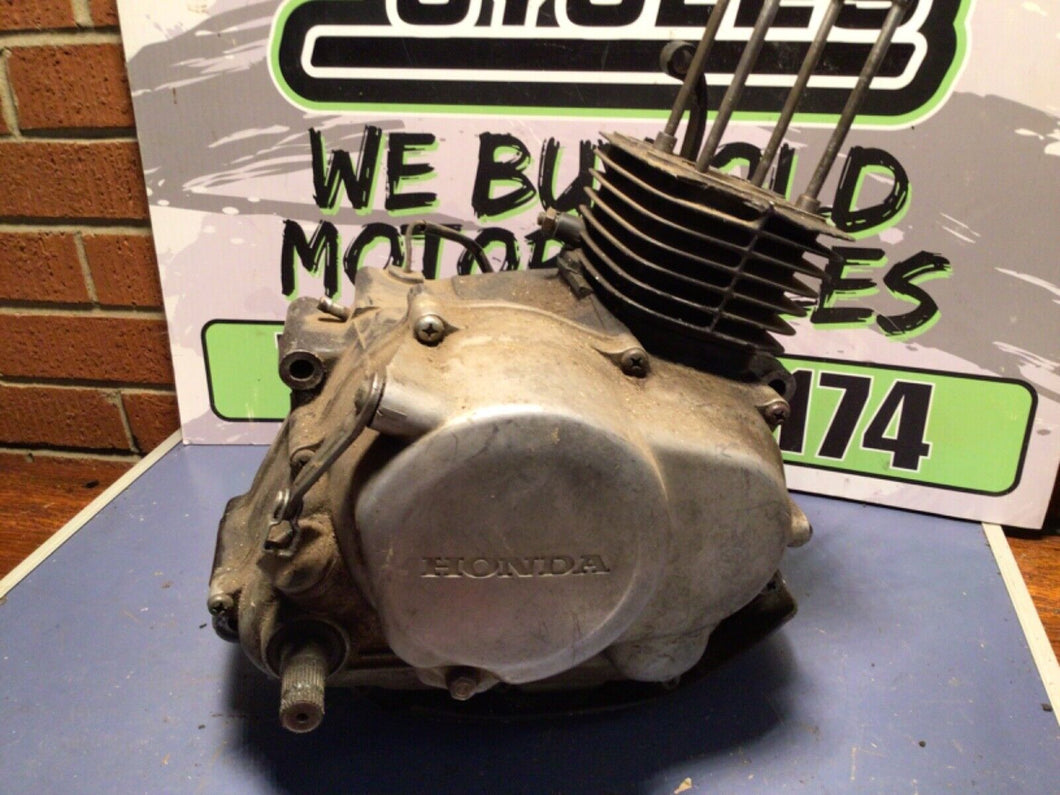 1986 Honda XR80r Xr80 Engine Bottom End Block Crankcase  motor 80cc cylinder
