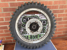 Load image into Gallery viewer, 1972 1973 ossa pioneer SDR 250 rear wheel Akront 18 hub
