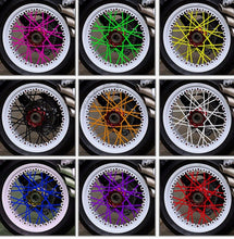 Load image into Gallery viewer, 72PCS Motorcycle Dirt Bike Spoke Skins Covers Wraps Wheel Rim Guard Protector US
