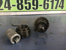 Load image into Gallery viewer, 1979 - 1990 HONDA XR 80 KICK START RETURN SPRING shaft kicker gear assembly
