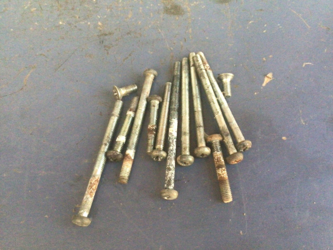 1979 - 1991 HONDA XR80 XR80R XL80S clutch cover crankcase bolts Phillips screws